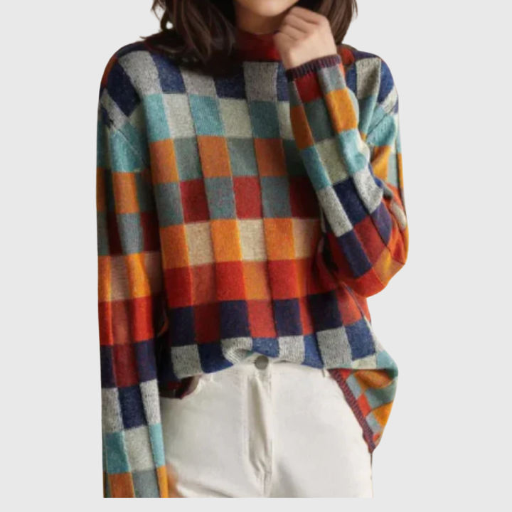 Françoise | Sweater retro confortável