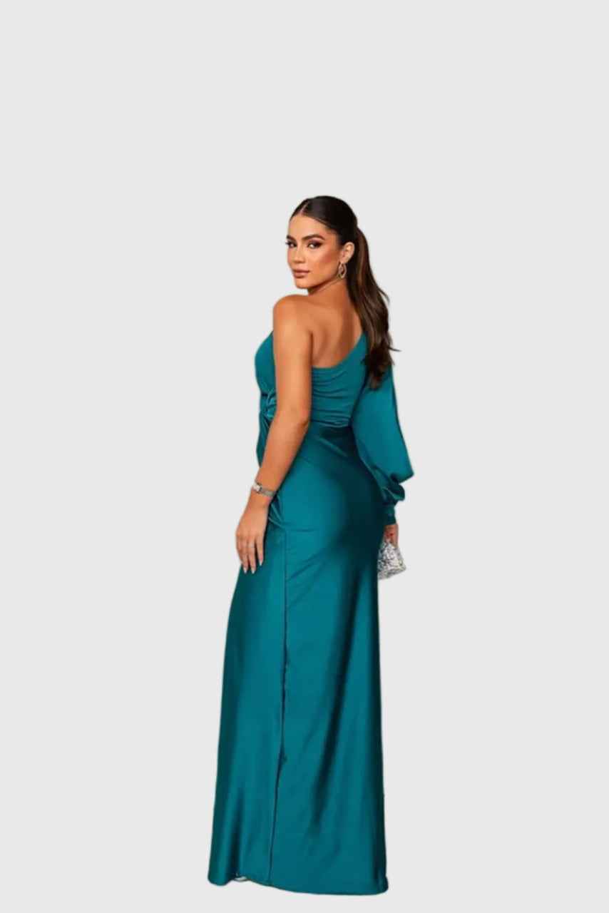 Melyssa | Elegante e Fluida Maxi Vestido de Noite