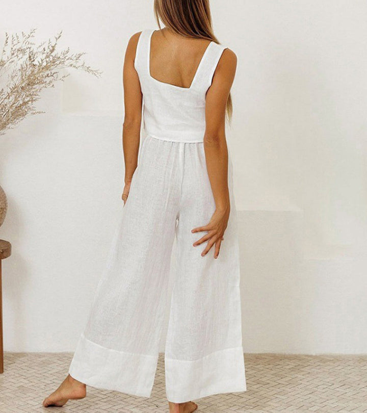 Megan - Top Minimalista e Calças Largas