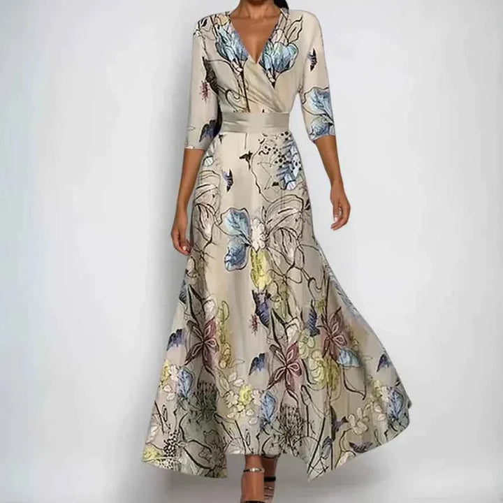 Emily | Elegante Vestido de Flores