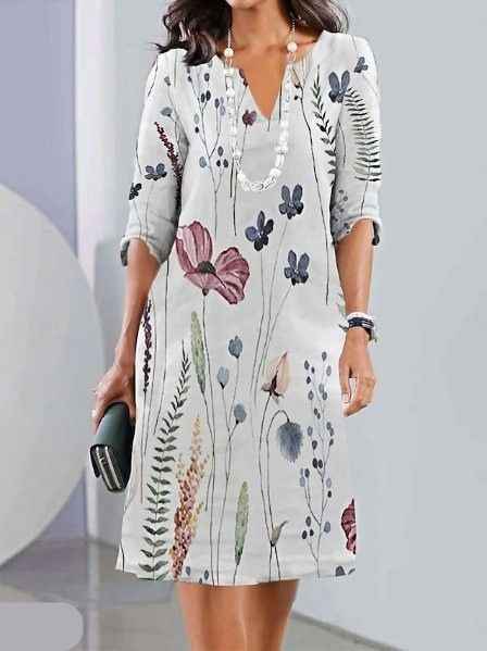 ELEANOR | VESTIDO FLORAL COM NÍVEIS