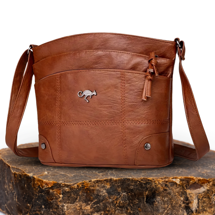 Catherine™ | Bolsa de Ombro de Couro