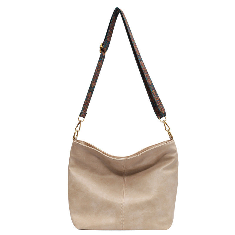 Marian™ | Bolsa de Ombro de Couro Vintage