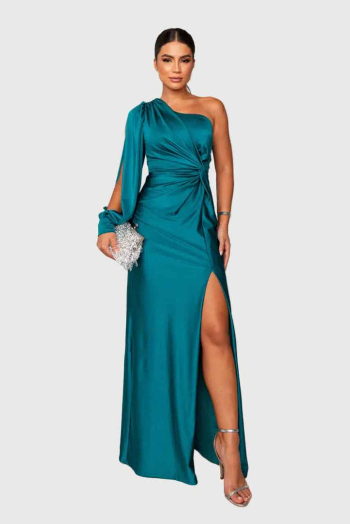 Melyssa | Elegante e Fluida Maxi Vestido de Noite