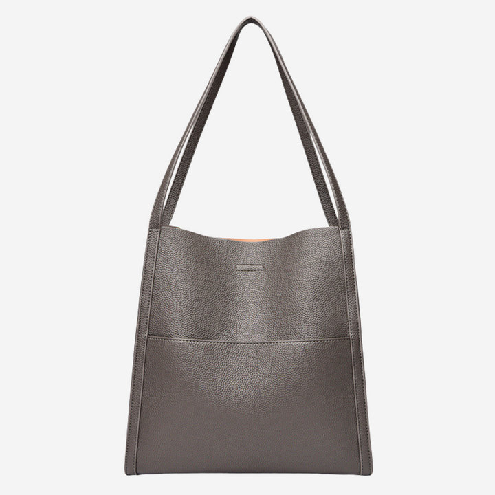 Elena™ | Elegante mala de ombro em pele