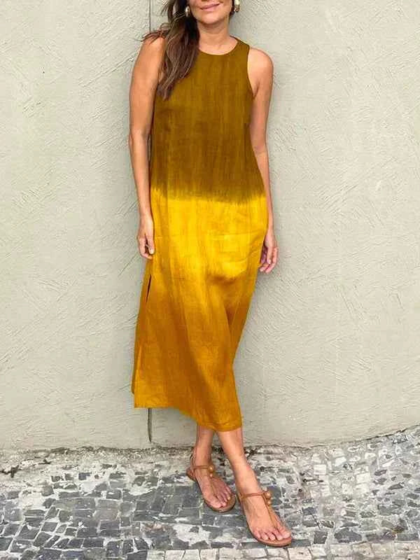 Heather - Vestido Casual em Degradê
