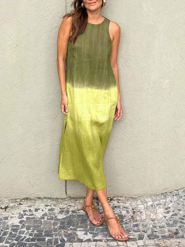 Heather - Vestido Casual em Degradê