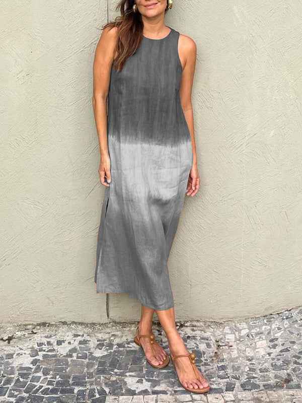 Heather - Vestido Casual em Degradê