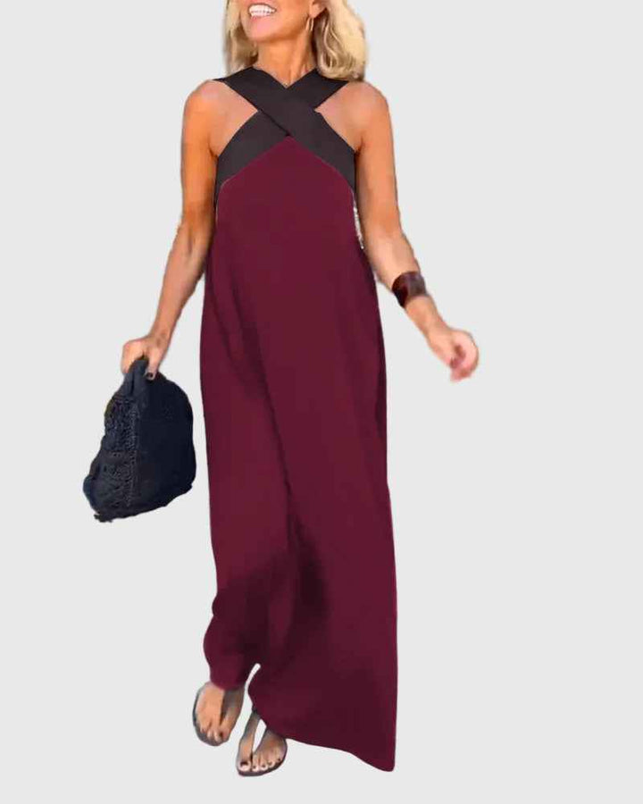 Elena | Elegante Maxi Vestido Fluido