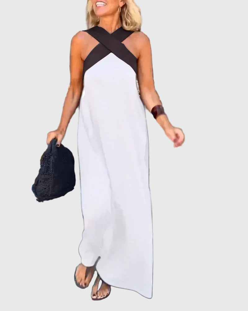 Elena | Elegante Maxi Vestido Fluido