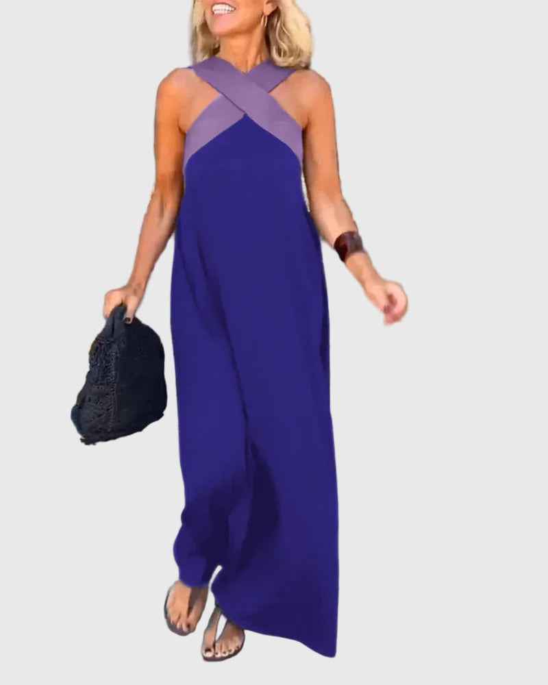 Elena | Elegante Maxi Vestido Fluido