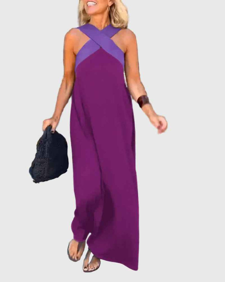 Elena | Elegante Maxi Vestido Fluido