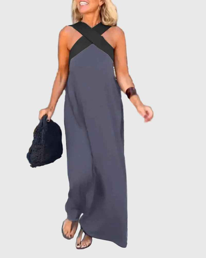 Elena | Elegante Maxi Vestido Fluido