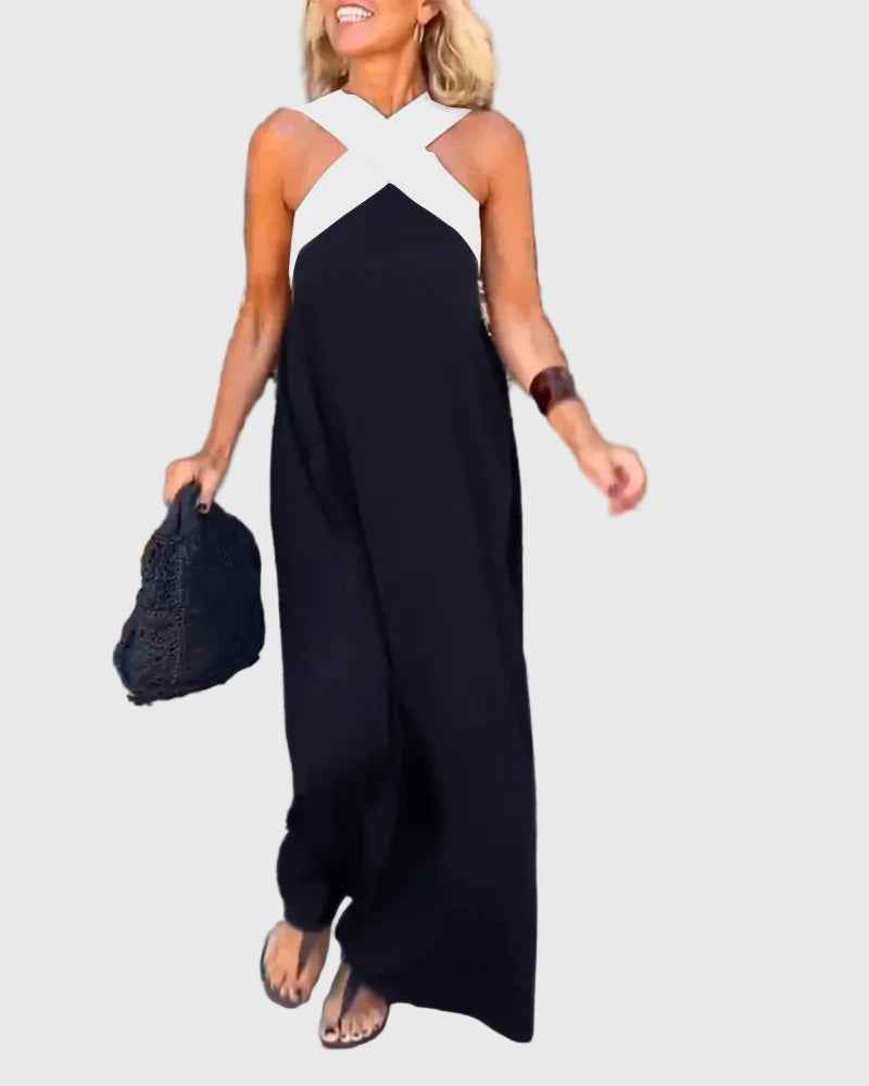 Elena | Elegante Maxi Vestido Fluido