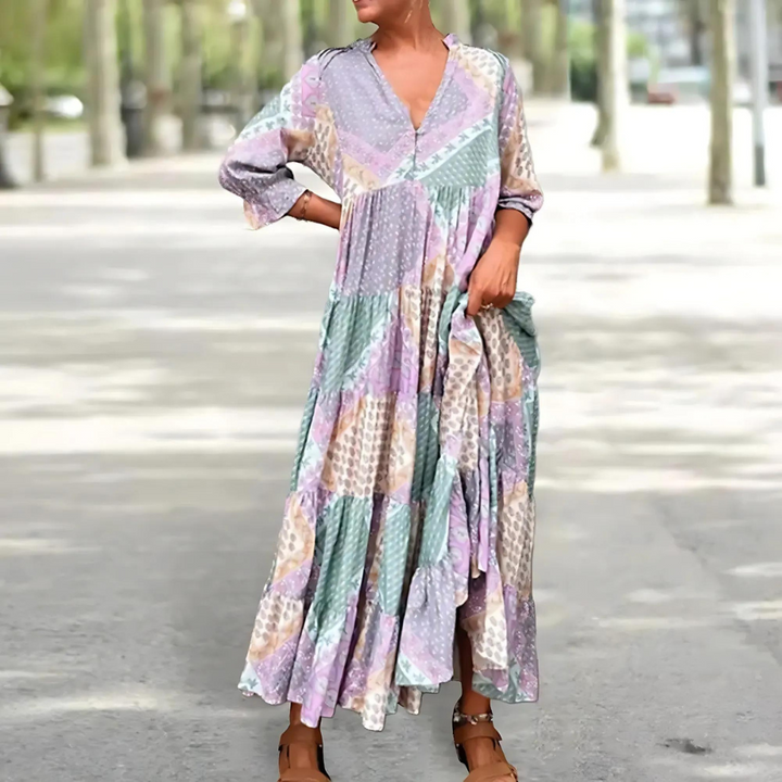 Florentina - Elegante Vestido Estampado