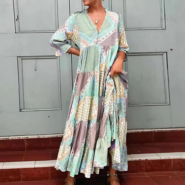 Florentina - Elegante Vestido Estampado