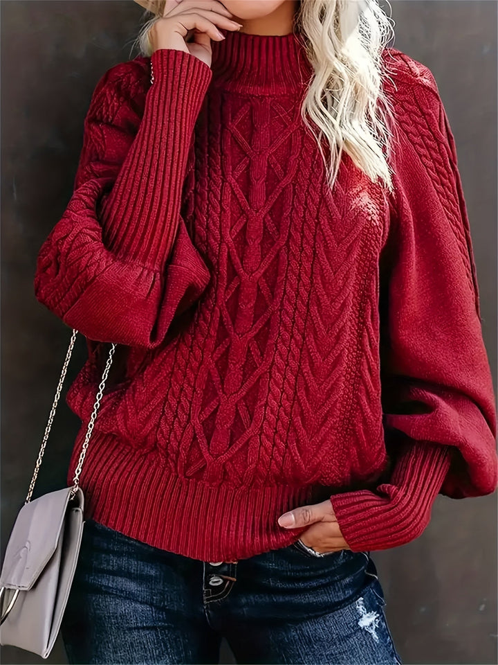 Lory | Pullover Casual Longo com Mangas Longas
