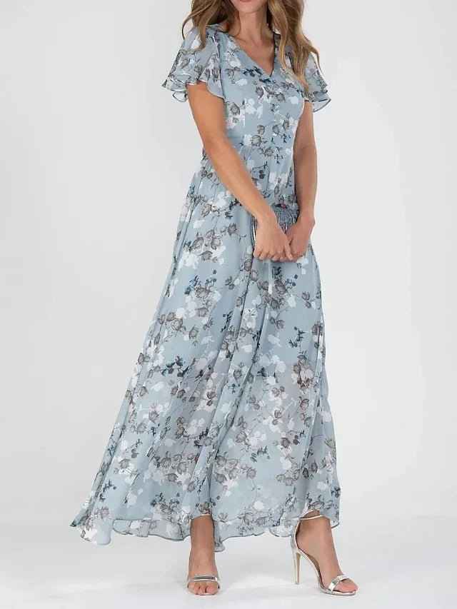 ZURI | VESTIDO ELEGANTE E FLUIDO COM EFEITO EMAGRECEDOR