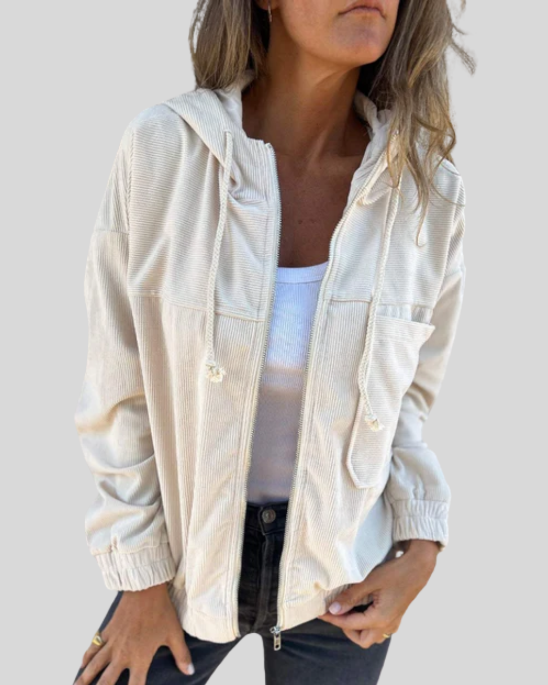 Mabel | Gilet Soft com Zíper