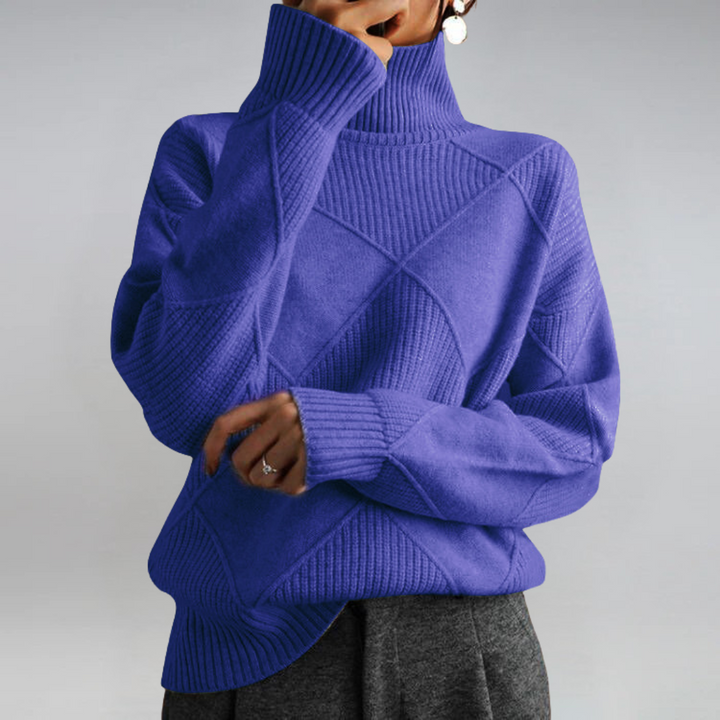 Lauren | Pullover de Luxe em Cashmere com Gola Alta