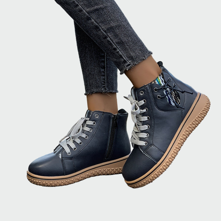 Botins ortopédicos para o pé
