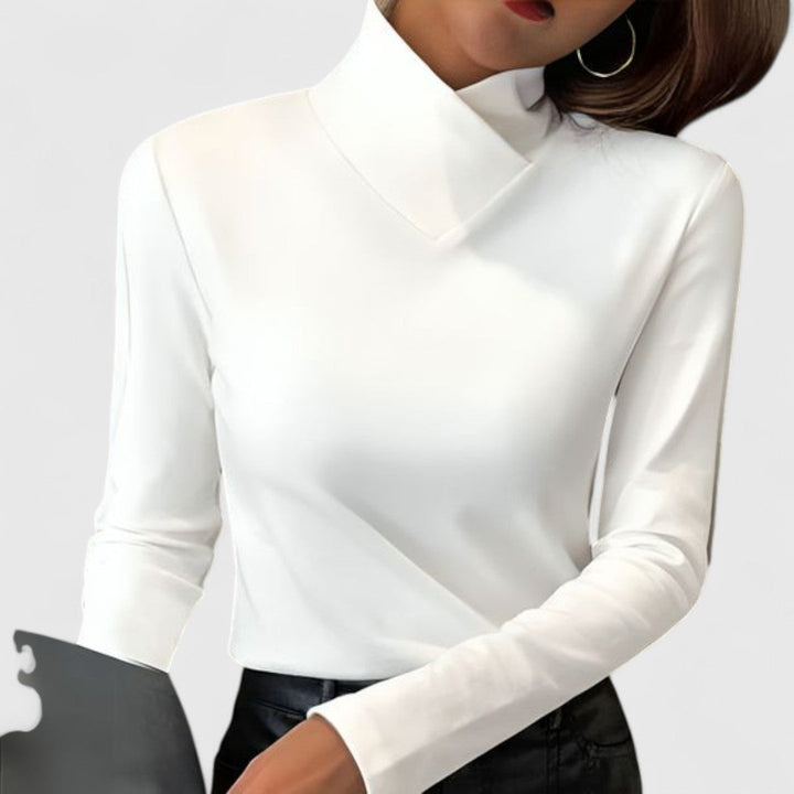 Clémence | Luz | Elegante Conexão com Gola