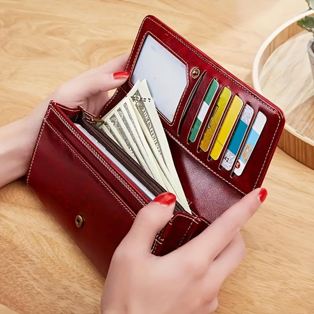 Noemie™ | Carteira Bifold Tendência