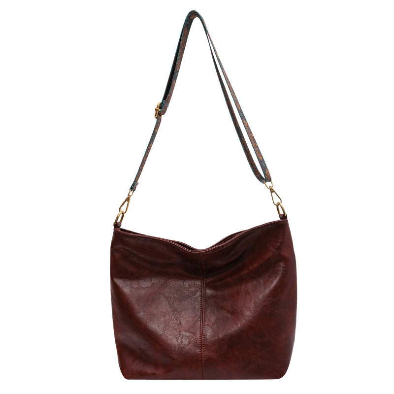 Marian™ | Bolsa de Ombro de Couro Vintage