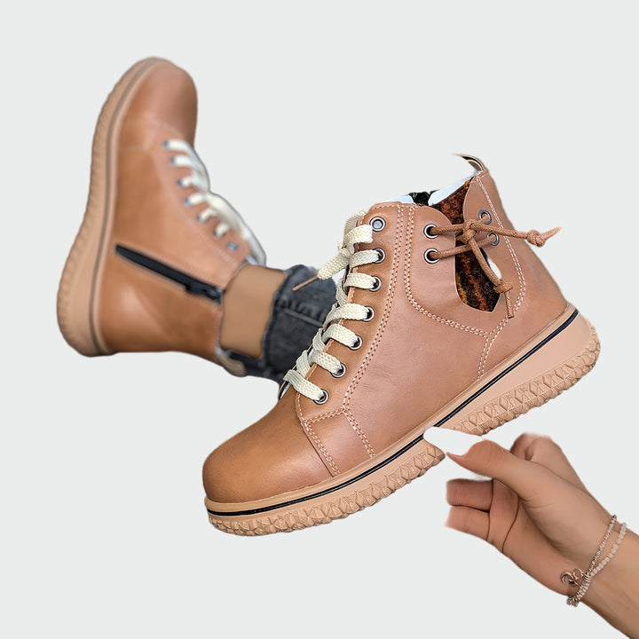 Botins ortopédicos para o pé
