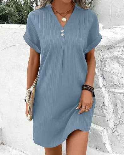 Carina - Vestido Lente com Decote em V