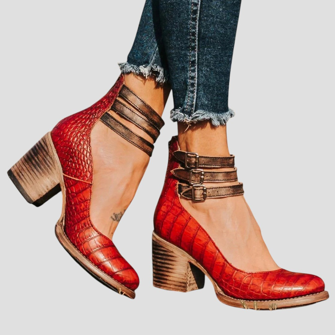 Greta - Elegantes Botins Ortopédicos