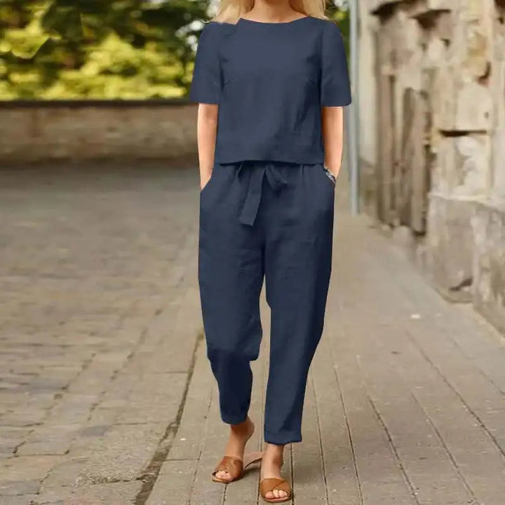 Charm™ - Conjunto de Relaxamento Chic de Dois Peças