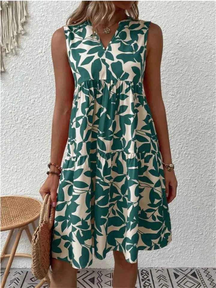 TASHA | VESTIDO MIDI FLUÍDO