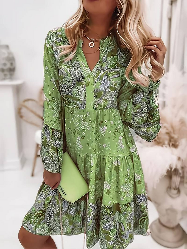 Eira - Vestido Boho Impresso