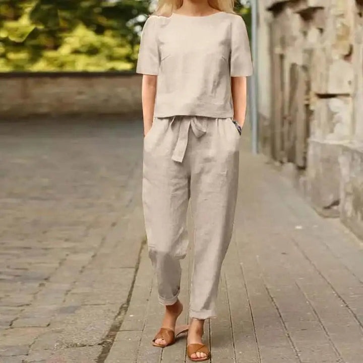 Charm™ - Conjunto de Relaxamento Chic de Dois Peças