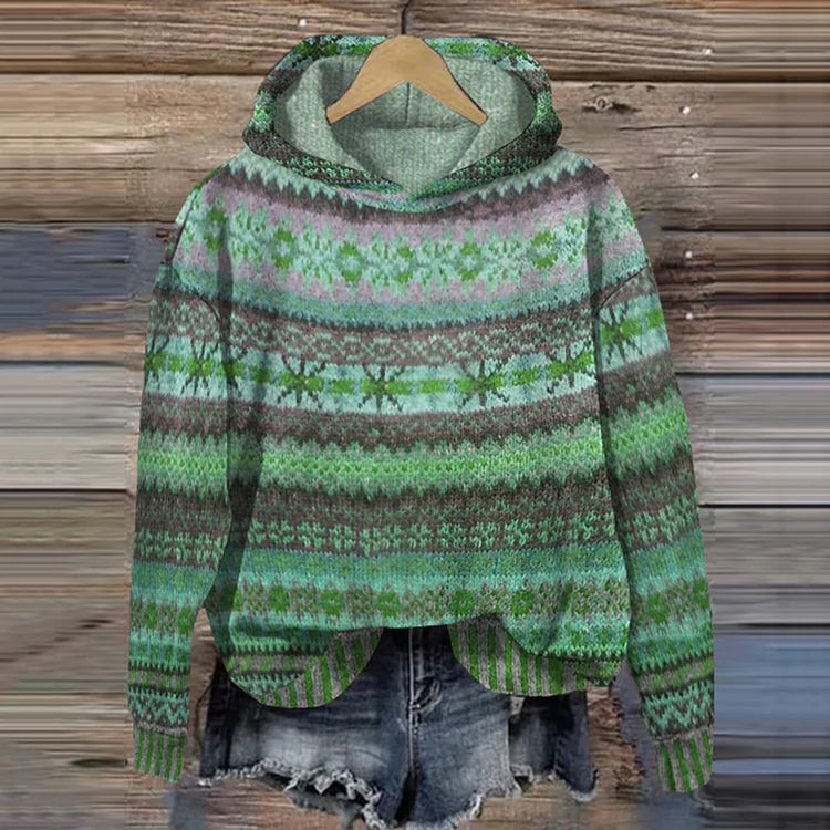 Gaby | Sweatshirt Etnico Retro