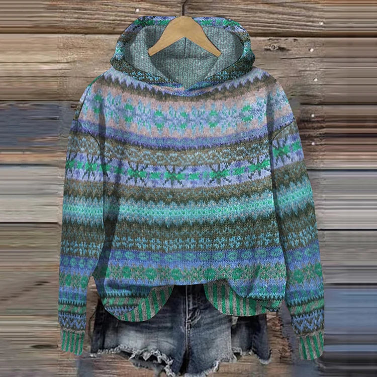 Gaby | Sweatshirt Etnico Retro