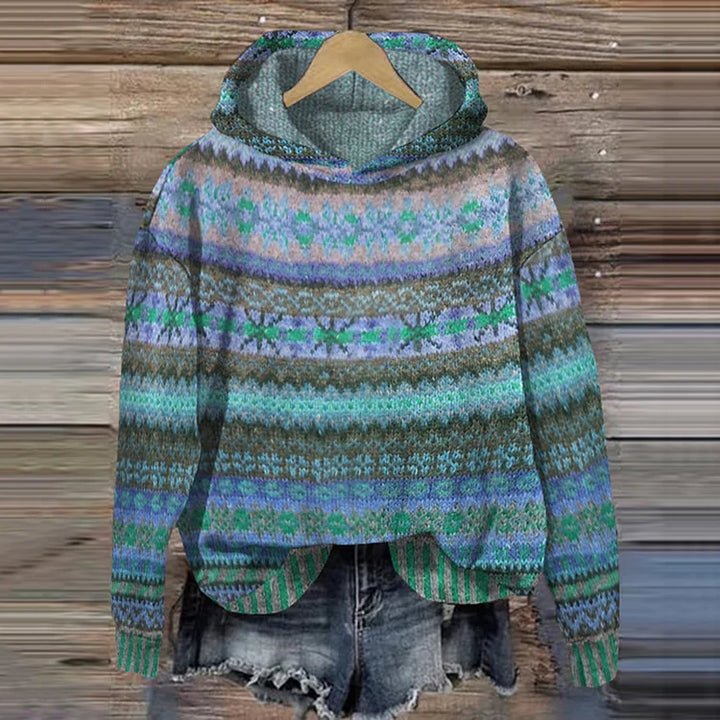 Gaby | Sweatshirt Etnico Retro