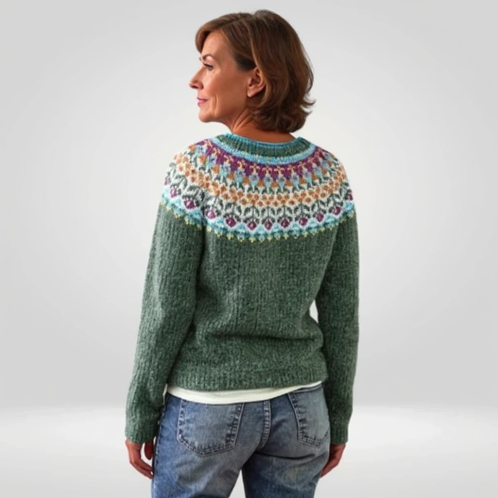 Blanche | Pullover vintage tricotado