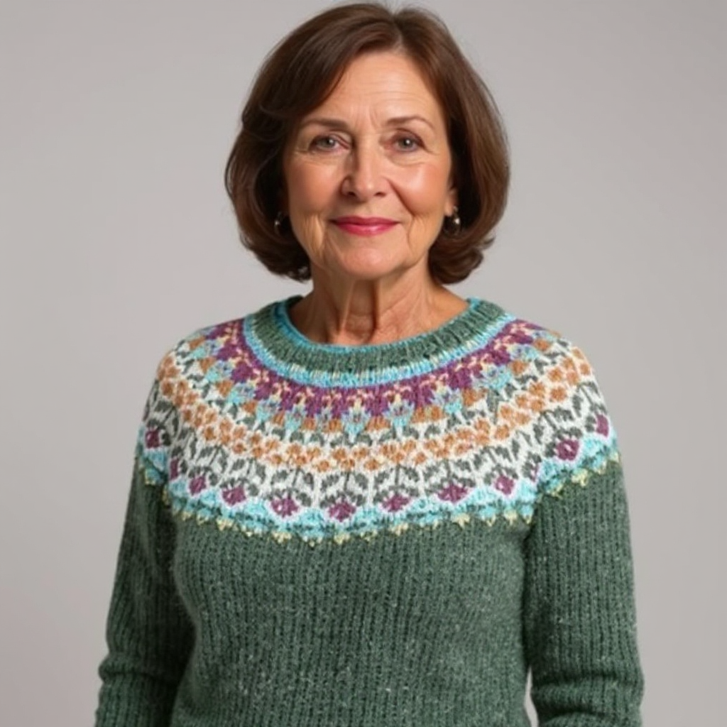 Blanche | Pullover vintage tricotado