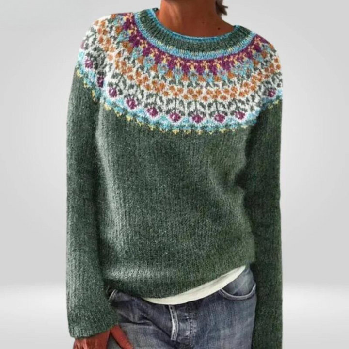 Blanche | Pullover vintage tricotado