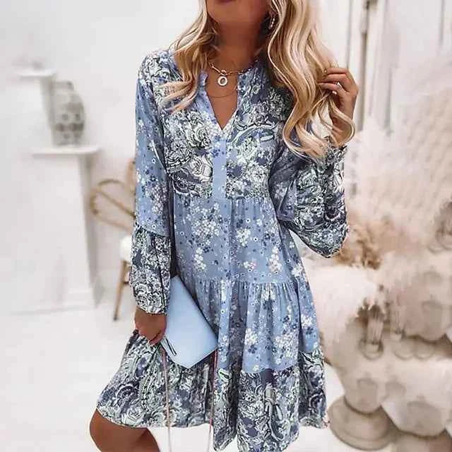 Eira - Vestido Boho Impresso