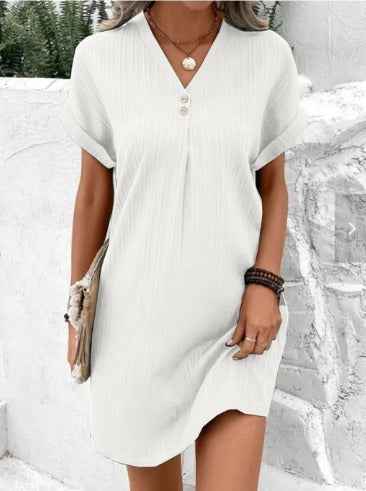Carina - Vestido Lente com Decote em V