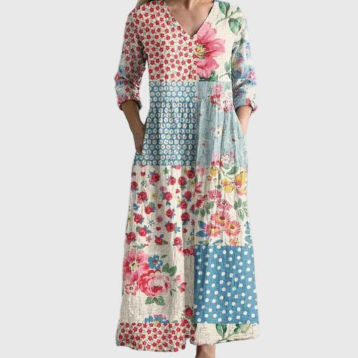 Saule | Maxi Vestido Elegante em Movimento