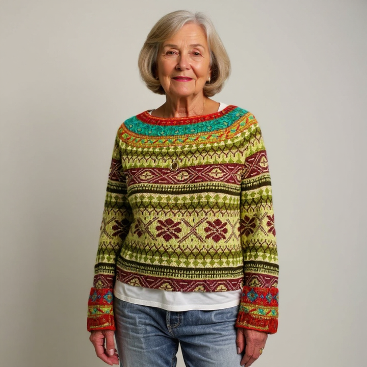 Sévérine | Sweater vintage de lã