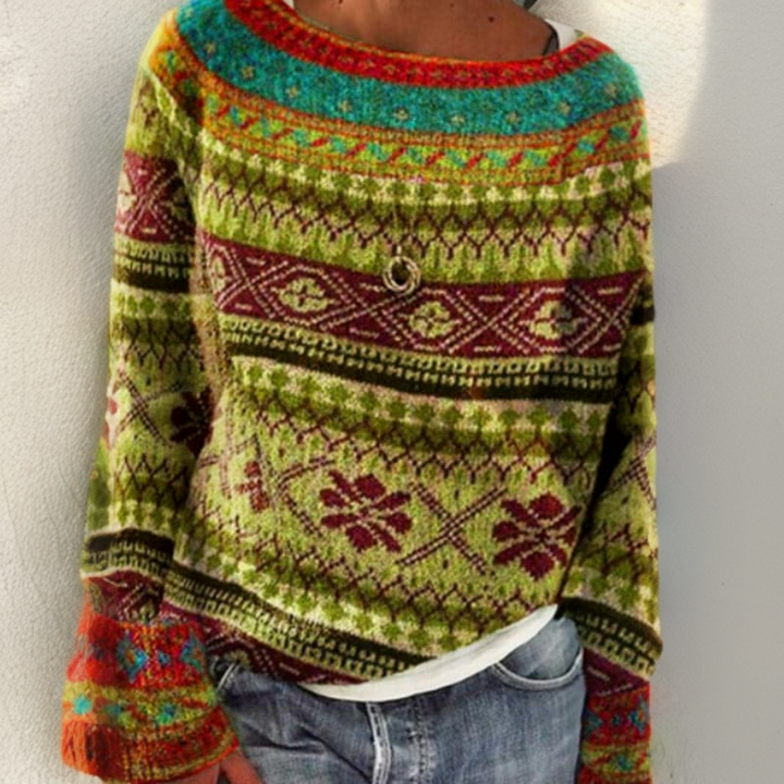 Sévérine | Sweater vintage de lã