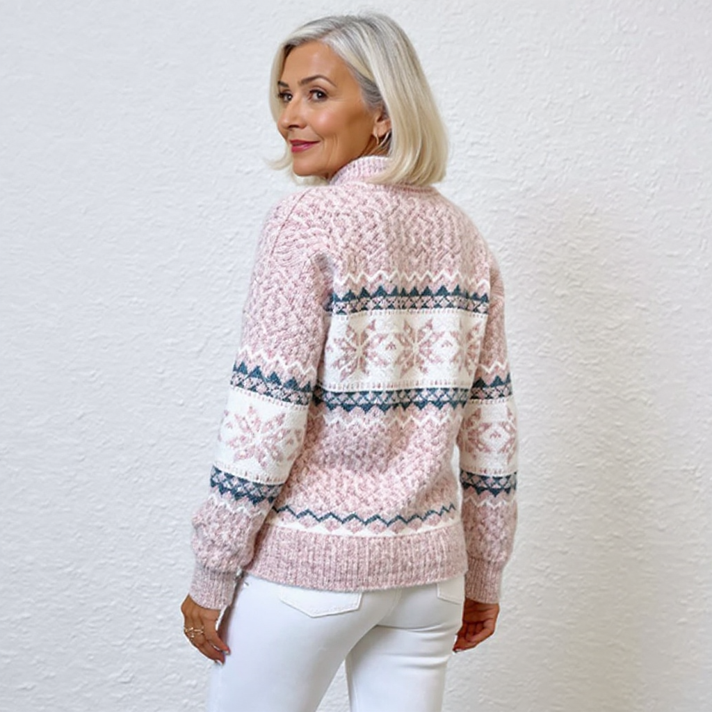 Eugénie | Pullover vintage tricotado