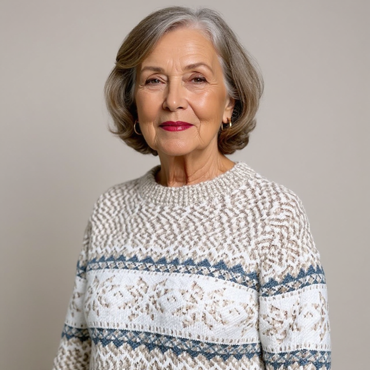 Eugénie | Pullover vintage tricotado