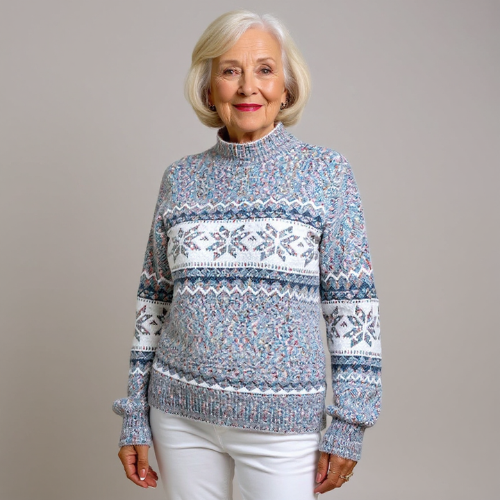 Eugénie | Pullover vintage tricotado