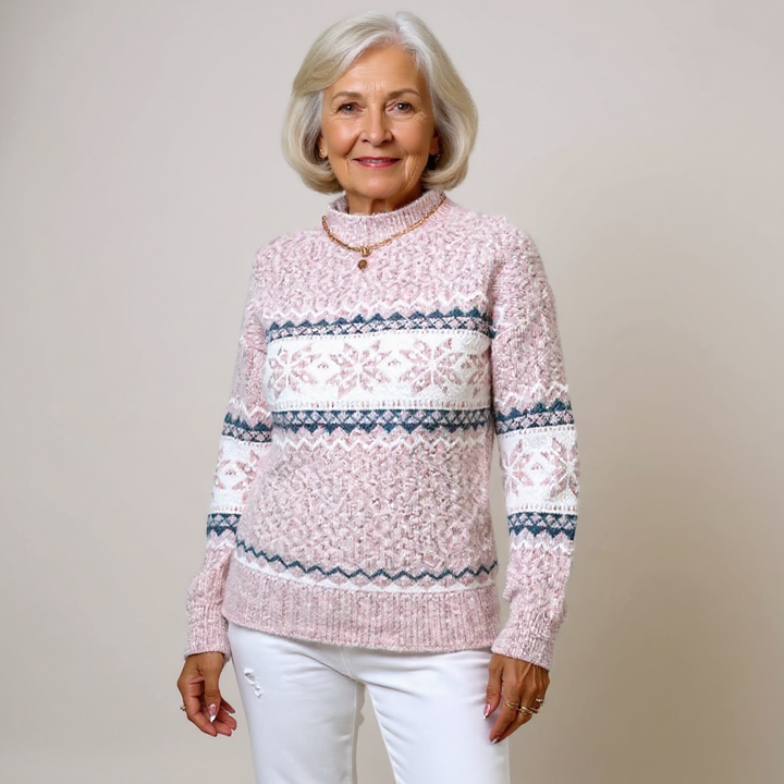 Eugénie | Pullover vintage tricotado